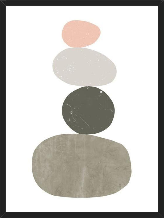 Cuadro Pebbles in balance 1
