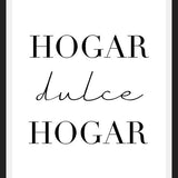 Cuadro Dulce Hogar