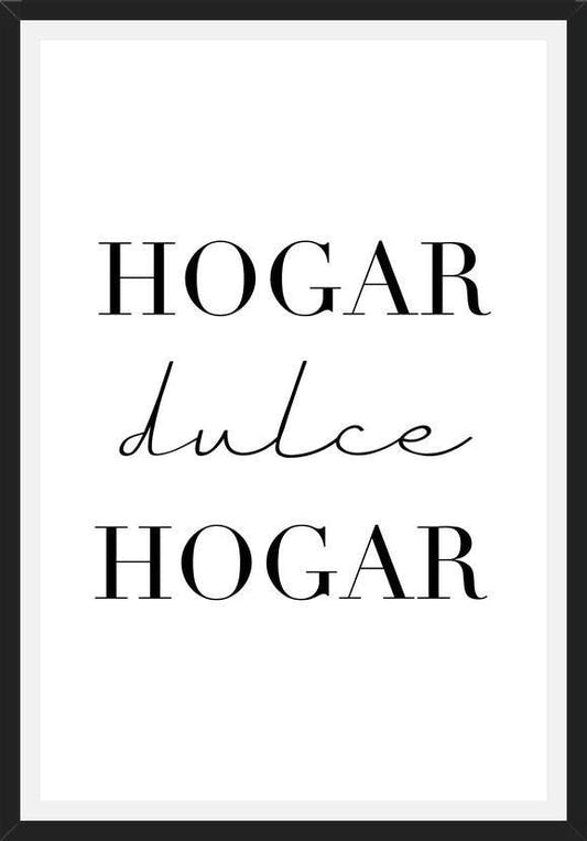 Cuadro Dulce Hogar