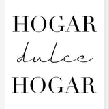 Cuadro Dulce Hogar