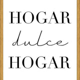 Cuadro Dulce Hogar