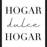 Cuadro Dulce Hogar