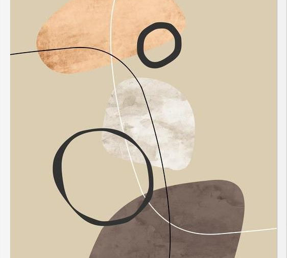 Cuadro Abstract Composition 1097