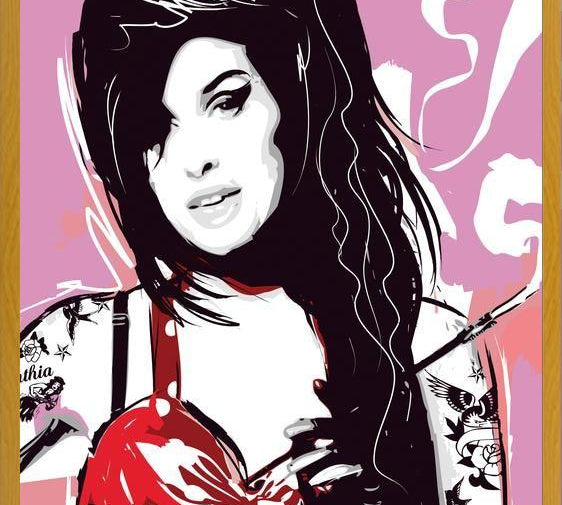 Cuadro Amy pop art