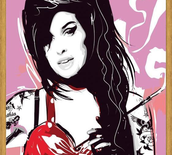 Cuadro Amy pop art