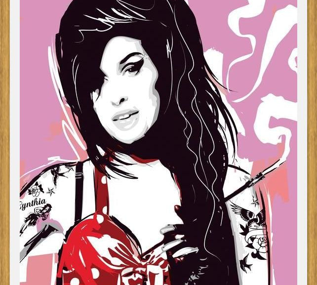 Cuadro Amy pop art