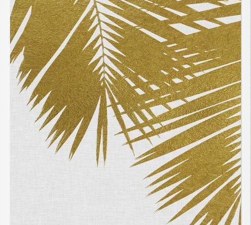 Cuadro Palm Leaf Gold II