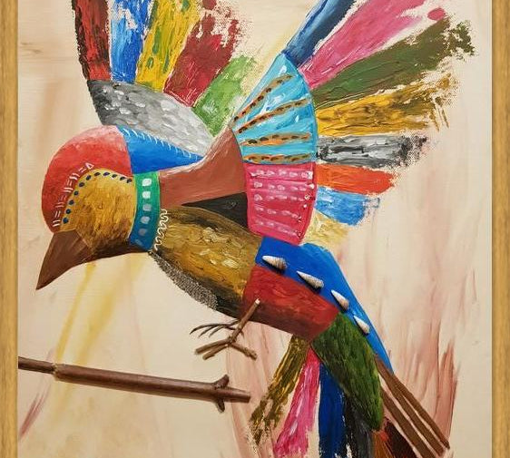 Cuadro Pájaro 2