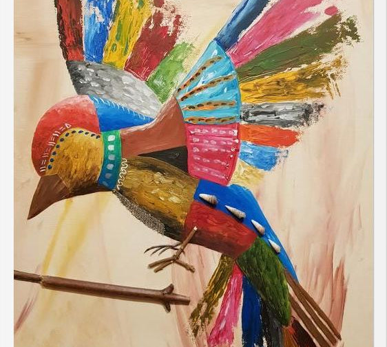 Cuadro Pájaro 2