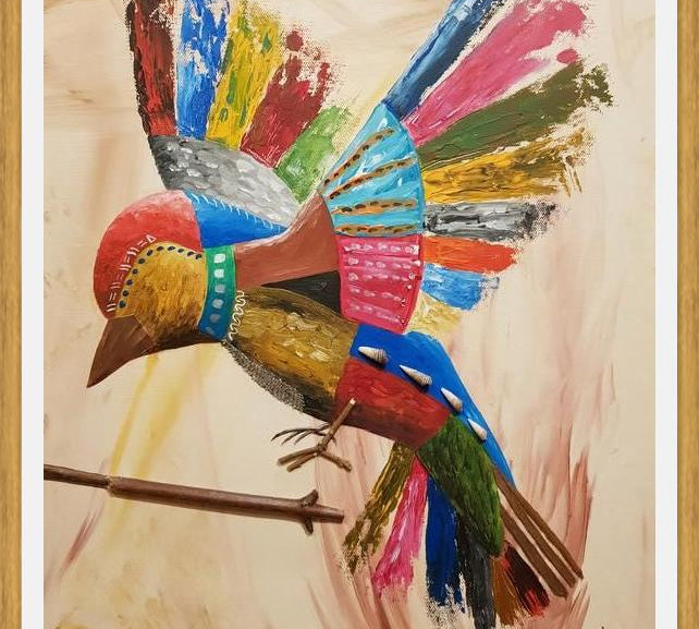 Cuadro Pájaro 2