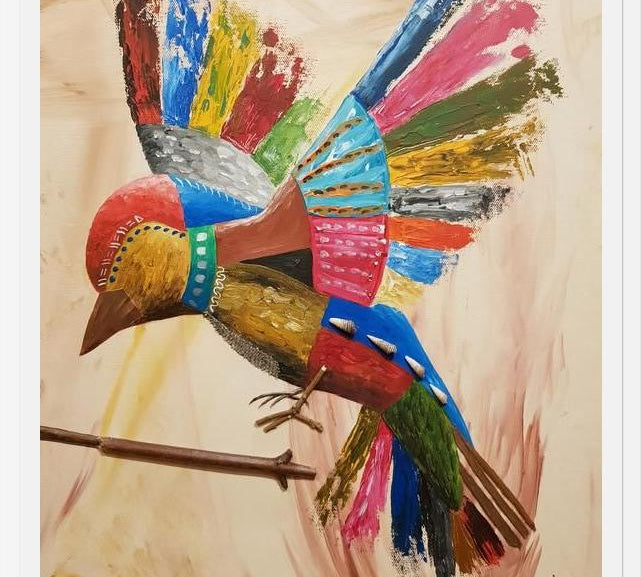 Cuadro Pájaro 2