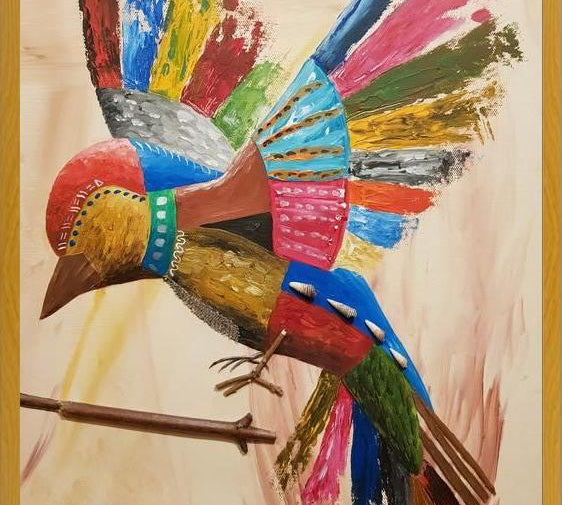 Cuadro Pájaro 2