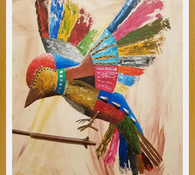 Cuadro Pájaro 2
