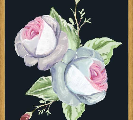 Cuadro Edwardian roses
