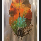 Cuadro pluma