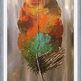 Cuadro pluma