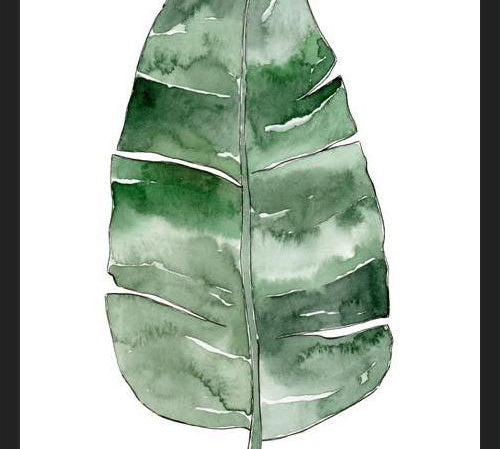 Cuadro Leaf #4