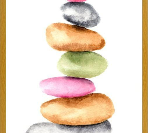 Cuadro Piedras Zen