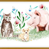 Cuadro animales