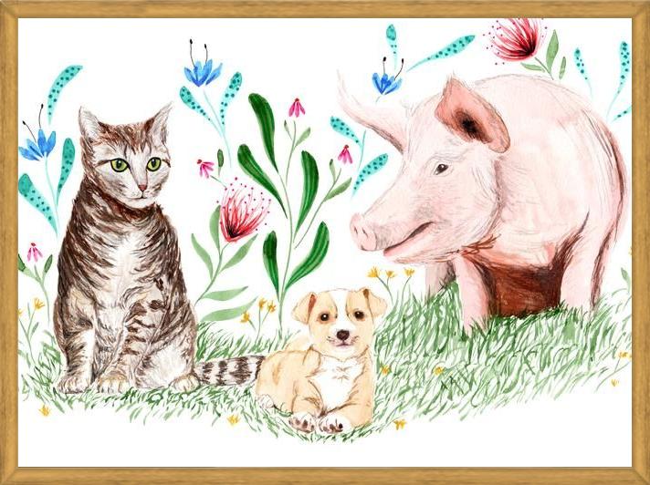 Cuadro animales