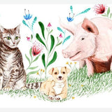 Cuadro animales