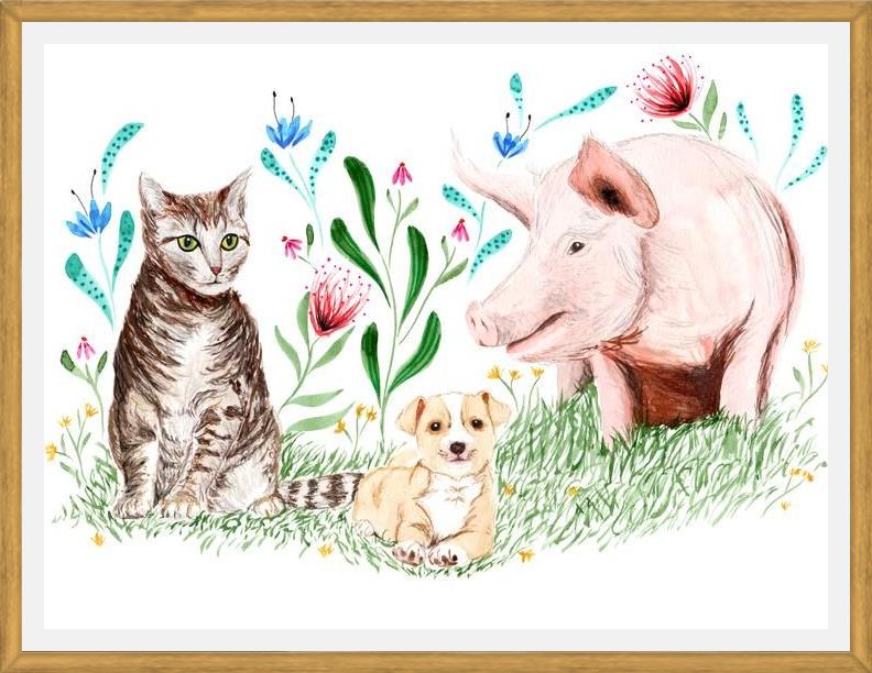 Cuadro animales