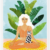 Cuadro Meditation With Thy Cat