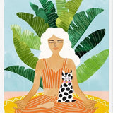 Cuadro Meditation With Thy Cat