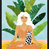 Cuadro Meditation With Thy Cat