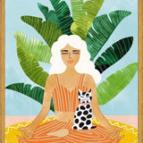Cuadro Meditation With Thy Cat