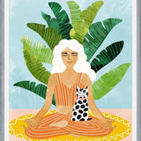 Cuadro Meditation With Thy Cat