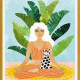 Cuadro Meditation With Thy Cat