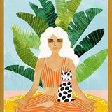 Cuadro Meditation With Thy Cat
