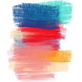 Canvas Abstract Brush Strokes 5