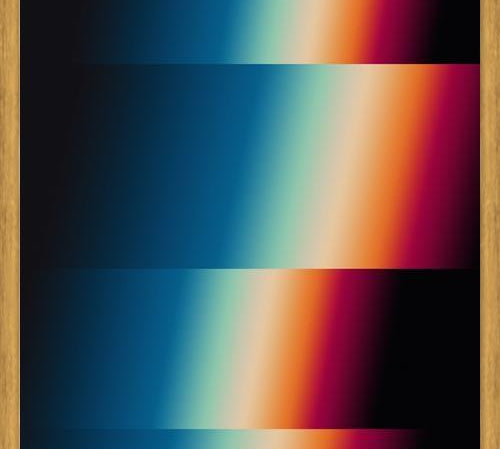 Cuadro Retro Glitch