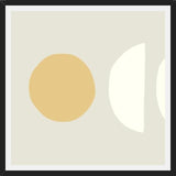 Cuadro Simple shapes in soft tones 2