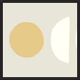 Cuadro Simple shapes in soft tones 2
