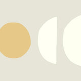Canvas Simple shapes in soft tones 2