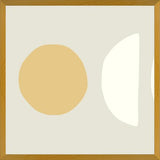Cuadro Simple shapes in soft tones 2