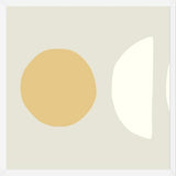Cuadro Simple shapes in soft tones 2