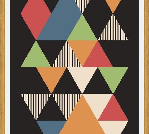 Cuadro Abstract Geometrie
