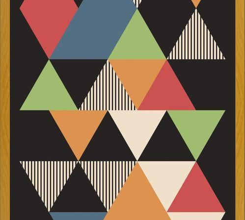 Cuadro Abstract Geometrie