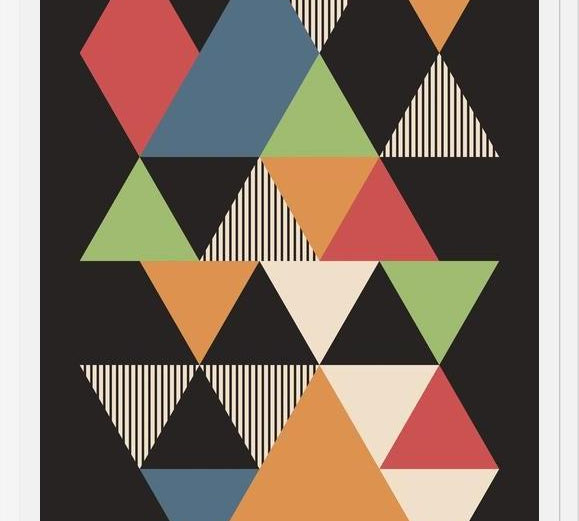 Cuadro Abstract Geometrie