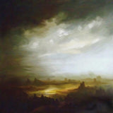 Canvas Stormy Landscape