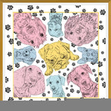 Cuadro Diseño Perros PopArt