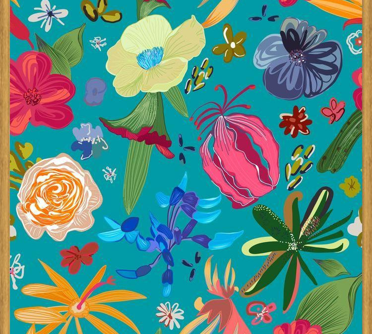Cuadro Rare Botanical Flowers