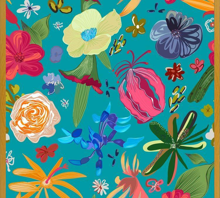Cuadro Rare Botanical Flowers