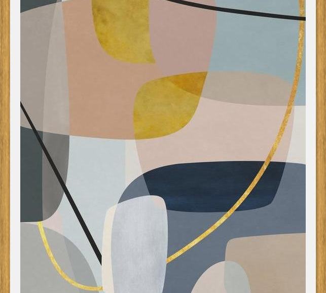 Cuadro Overlapping and Transparent Parts IV