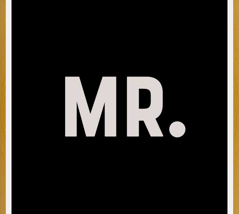 Cuadro Mr. Black