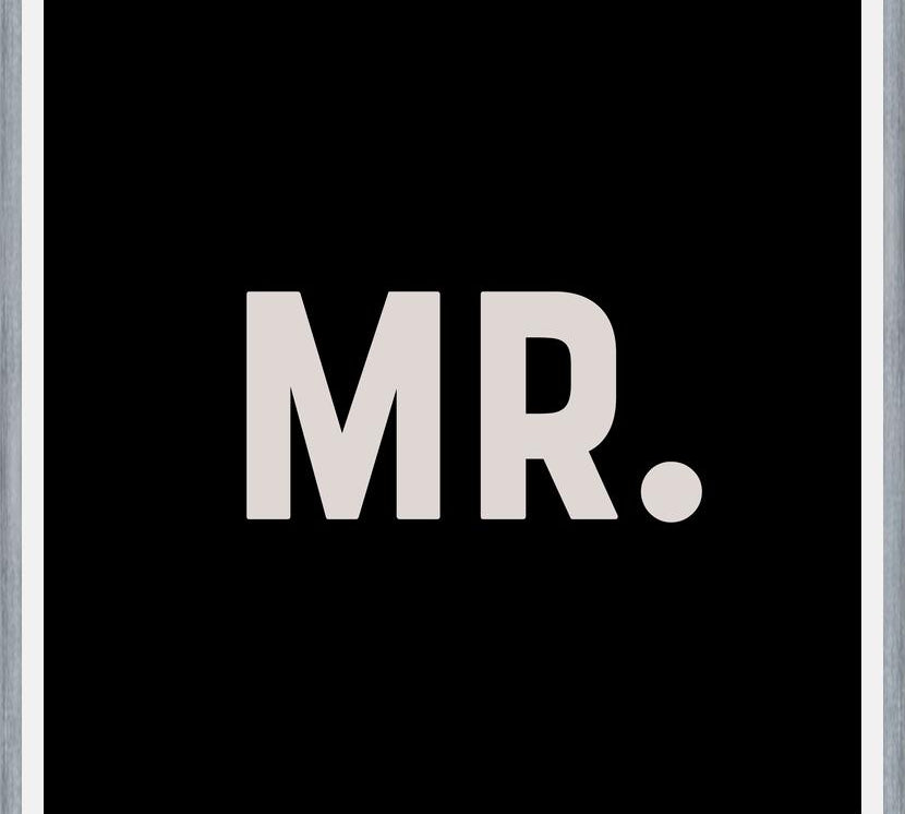Cuadro Mr. Black